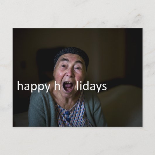 CARTES POUR FÊTES ANNUELLES JOYEUX JOURS FÉRIÉS (Devant)