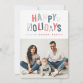 CARTES POUR FÊTES ANNUELLES JOYEUX JOURS FÉRIÉS (Devant)