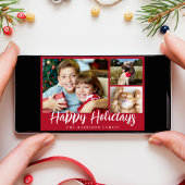 Cartes Pour Fêtes Annuelles Joyeux Jours fériés 3 Script photo