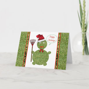 Cartes Pour Fêtes Annuelles Joyeux Joyeux Jardin de jardiner jardin paysage