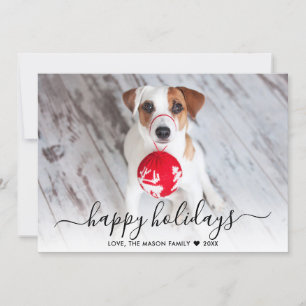 Cartes Pour Fêtes Annuelles Joyeux Joyeux Jours de Noël 2 Photo Noël