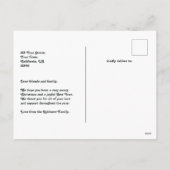 Cartes Pour Fêtes Annuelles Joyeux Joyeux Joyeux Joyeux et Lumineux Noël Rétro (Dos)