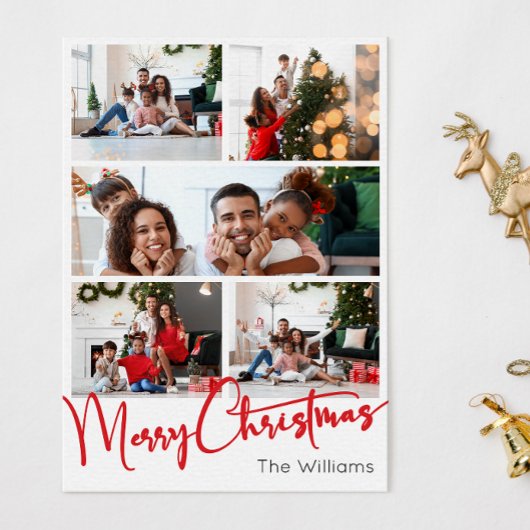 Cartes Pour Fêtes Annuelles Joyeux Joyeux Noël Vertical 8 Photo