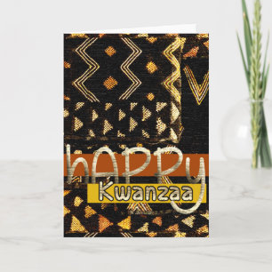 Cartes Pour Fêtes Annuelles Joyeux Kwanzaa