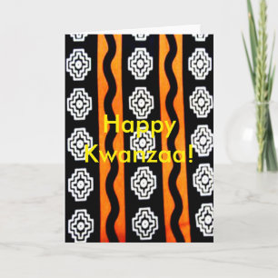 Cartes Pour Fêtes Annuelles Joyeux Kwanzaa !