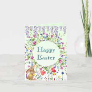 Cartes Pour Fêtes Annuelles Joyeux Lapin de Pâques