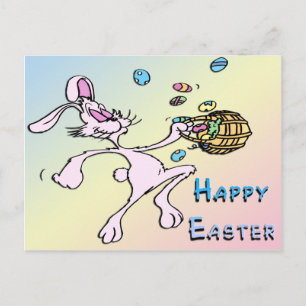 Cartes Pour Fêtes Annuelles Joyeux Lapin de Pâques