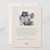 Cartes Pour Fêtes Annuelles Joyeux & Lumineux Squigame Cadre rose + Vert (Dos)