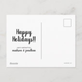 Cartes Pour Fêtes Annuelles Joyeux MERRIE MELODIES™ (Dos)