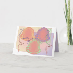 Cartes Pour Fêtes Annuelles Joyeux message de la fête des mères