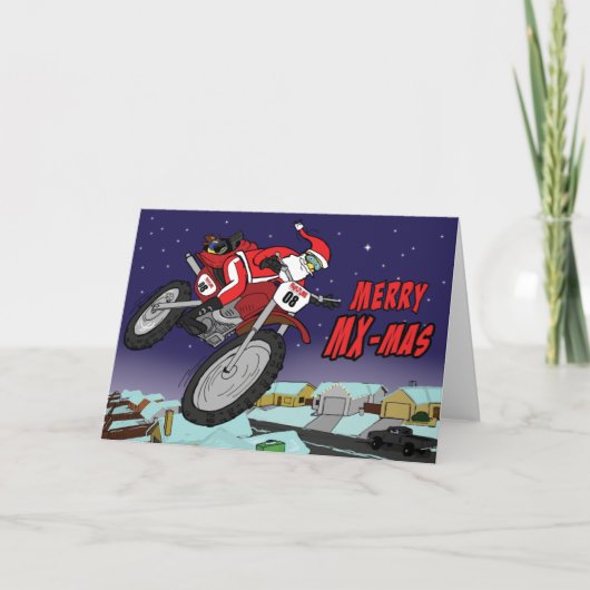 Cartes Pour Fêtes Annuelles Joyeux MX-MAS (Devant)