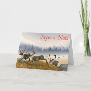 Cartes Pour Fêtes Annuelles Joyeux Noё l - Chasseurs Dans La Poitrine