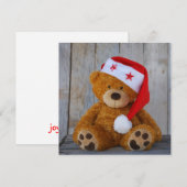 Cartes Pour Fêtes Annuelles joyeux Noël (Devant / Derrière)