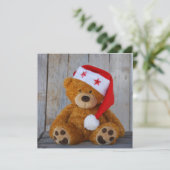 Cartes Pour Fêtes Annuelles joyeux Noël (Debout devant)