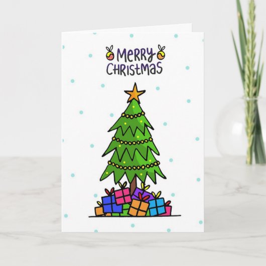 Cartes Pour Fêtes Annuelles Joyeux Noël (Devant)