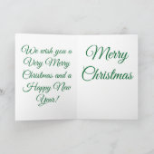 Cartes Pour Fêtes Annuelles Joyeux Noël (Intérieur)