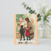 Cartes Pour Fêtes Annuelles Joyeux Noël (Debout devant)