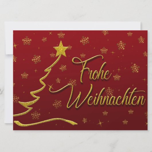 Cartes Pour Fêtes Annuelles Joyeux Noël (Devant)