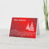 Cartes Pour Fêtes Annuelles Joyeux Noël (Dos)