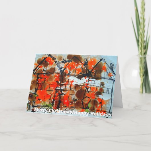 Cartes Pour Fêtes Annuelles Joyeux Noël (Devant)