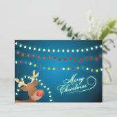 Cartes Pour Fêtes Annuelles Joyeux Noël (Debout devant)