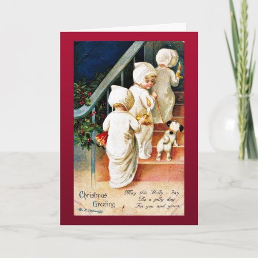 Cartes Pour Fêtes Annuelles Joyeux Noël (Devant)