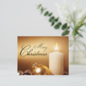 Cartes Pour Fêtes Annuelles Joyeux Noël (Debout devant)