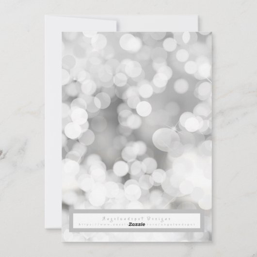 Cartes Pour Fêtes Annuelles Joyeux Noël (Dos)