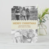 Cartes Pour Fêtes Annuelles joyeux noël (Debout devant)