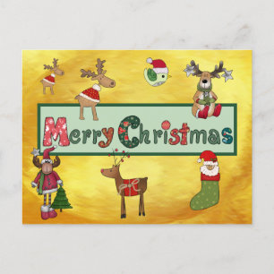 Cartes Pour Fêtes Annuelles Joyeux Noël