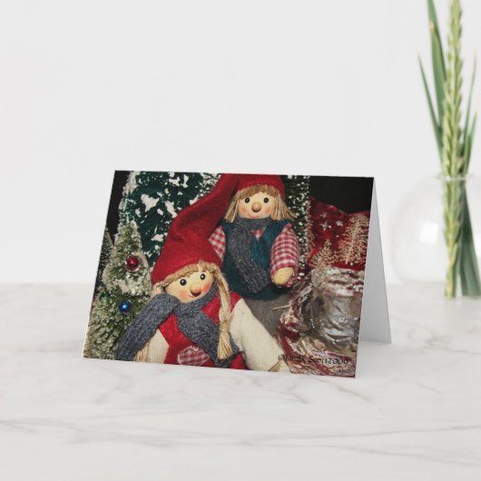 Cartes Pour Fêtes Annuelles Joyeux Noël, (Devant)