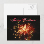 Cartes Pour Fêtes Annuelles Joyeux Noël (Devant / Derrière)