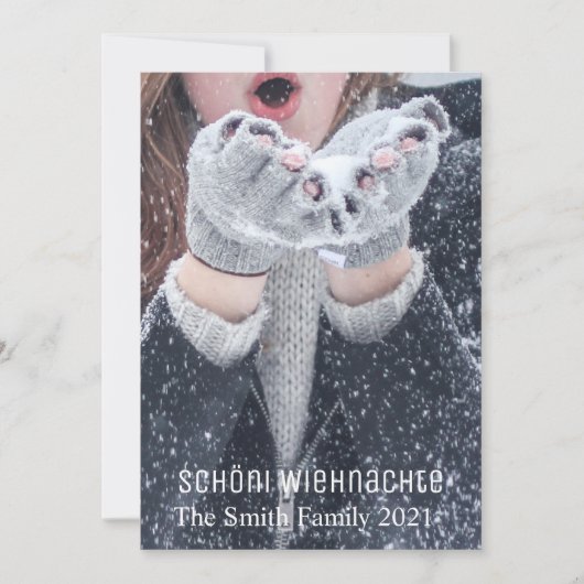 Cartes Pour Fêtes Annuelles Joyeux Noël (Devant)