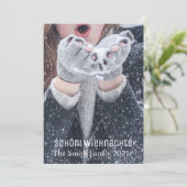 Cartes Pour Fêtes Annuelles Joyeux Noël (Debout devant)