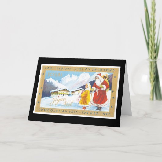 CARTES POUR FÊTES ANNUELLES JOYEUX NOEL (Devant)