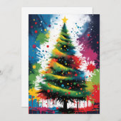 Cartes Pour Fêtes Annuelles Joyeux Noël (Devant / Derrière)