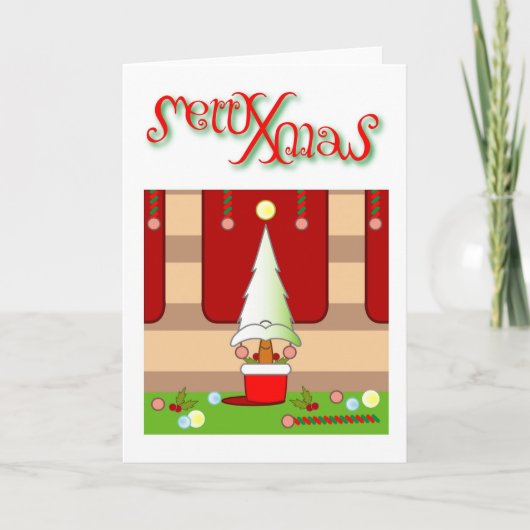 Cartes Pour Fêtes Annuelles Joyeux Noël (Devant)