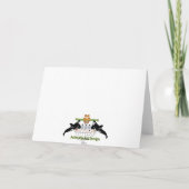 Cartes Pour Fêtes Annuelles Joyeux Noël ! (Dos)