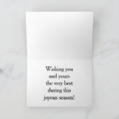 Cartes Pour Fêtes Annuelles Joyeux Noël (Intérieur)