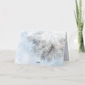 Cartes Pour Fêtes Annuelles Joyeux noël (Dos)