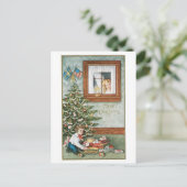 Cartes Pour Fêtes Annuelles Joyeux Noël (Debout devant)