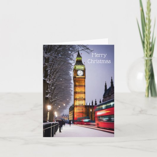 Cartes Pour Fêtes Annuelles Joyeux Noël (Devant)