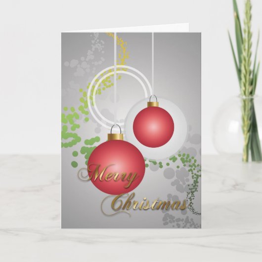 Cartes Pour Fêtes Annuelles Joyeux Noël (Devant)