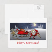 Cartes Pour Fêtes Annuelles Joyeux Noël ! (Devant / Derrière)