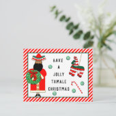 Cartes Pour Fêtes Annuelles Joyeux Noël (Debout devant)