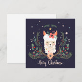 Cartes Pour Fêtes Annuelles Joyeux Noël (Devant / Derrière)