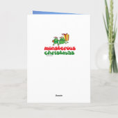 Cartes Pour Fêtes Annuelles Joyeux Noël (Dos)