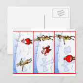 Cartes Pour Fêtes Annuelles Joyeux Noël ! ! (Devant / Derrière)