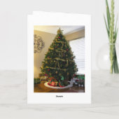 Cartes Pour Fêtes Annuelles Joyeux Noël (Dos)