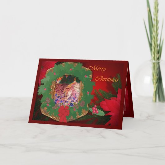 Cartes Pour Fêtes Annuelles Joyeux Noël (Devant)